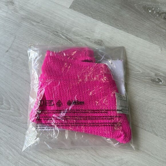 Good American better bikini bottom Hawaiian pink size 3/4 NWT in packaging - Picture 7 of 7